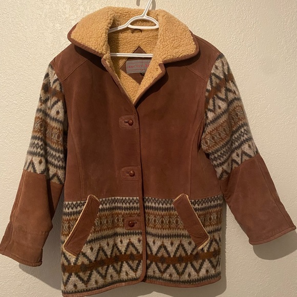 Genuine leather Novelti coat - Picture 4 of 5